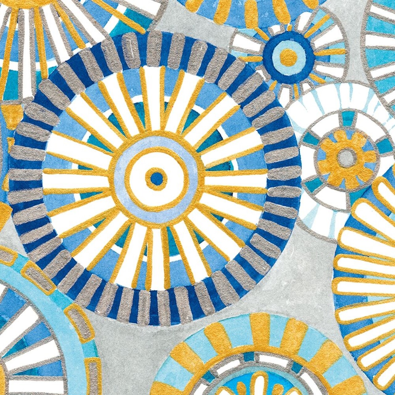 Circle Delight Ii Poster Print by Debbie Banks - Item # VARPDX18446